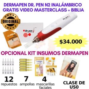 Dermapen Dr. Pen N2 Inalam. + KIT VA (OPCIONAL)