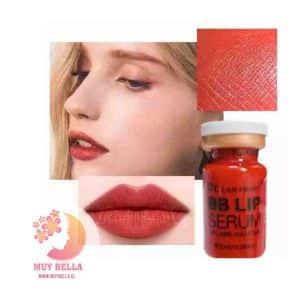 Vial BB Lips Rojo Naranja Fucsia Lan Frost 8 ml.