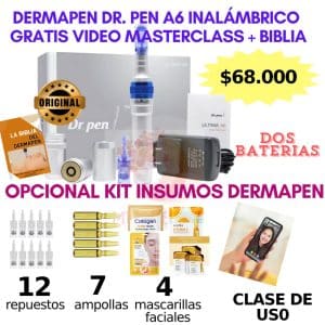 Dermapen Dr. Pen A6 Inalam. + KIT VA (OPCIONAL)