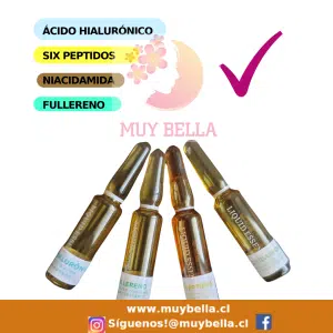 Pack 7 Ampollas Hialuron Fullereno 6 Pep Niacida