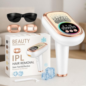 Depiladora Láser IPL Profesional con Enfriamiento por Zafiro Inteligente